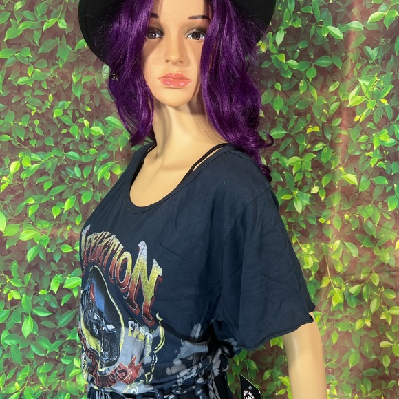 AC VNTG MTRS S/S TEE Affliction Women’s T-Shirt - Picture 2 of 16